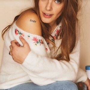 Sezane Cassiopee Mohair/wool Jumper